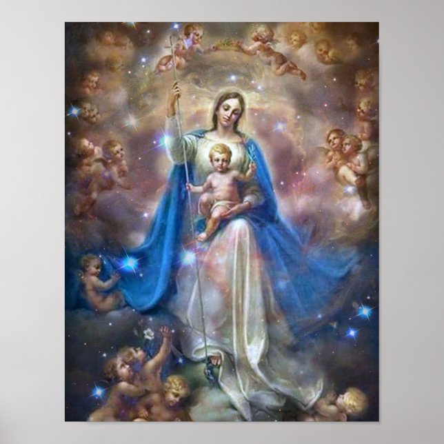 Mary, drottning av Änglar. Poster (Framsidan)