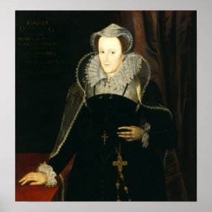 Mary drottning av den Scots affischen Poster