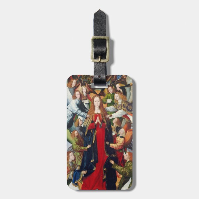 Mary drottning av himmel, C. 1485 - 1500 Bagagebricka (Vertikal Framsida)