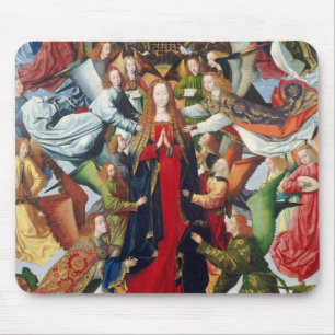 Mary drottning av himmel, C. 1485 - 1500 Musmatta