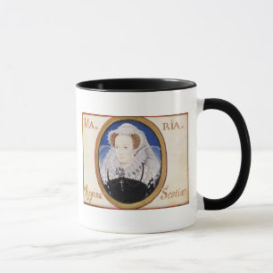 Mary drottning av Scots (1542-87) (gouachen på Mugg