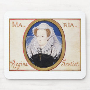 Mary drottning av Scots (1542-87) (gouachen på Musmatta