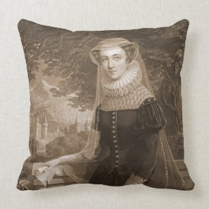 Mary drottning av Scots 1852 Kudde