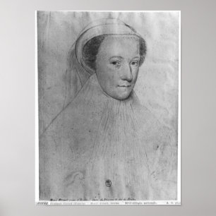Mary, drottning av skottar i vitt sörjande, 1560 poster