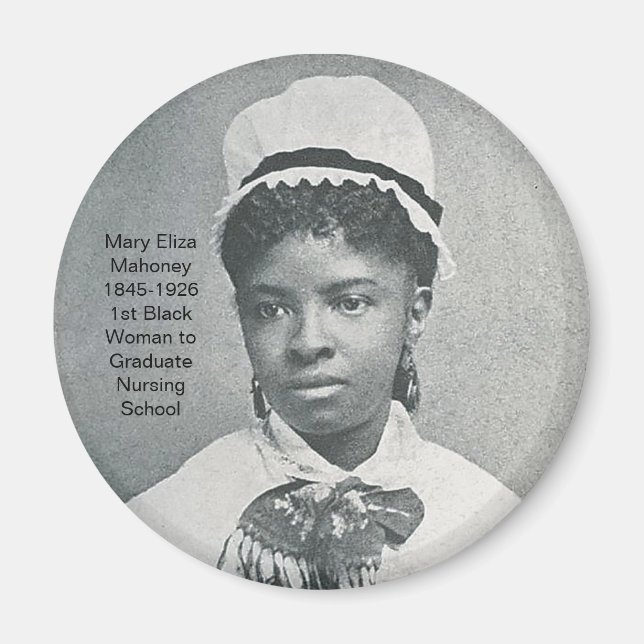 Mary Eliza Mahonung First Black Nurse RN Magnet (Framsidan)