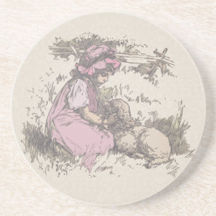 Mary hade en liten lamb Nursery Rhyme Underlägg
