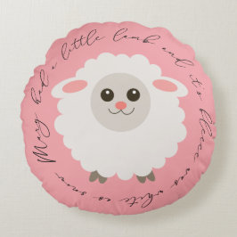 Mary hade en liten lambrunda rund kudde