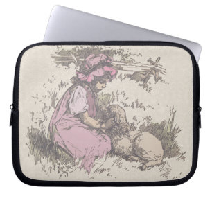 Mary hade ett litet lamm Nursery Rim Laptop Fodral