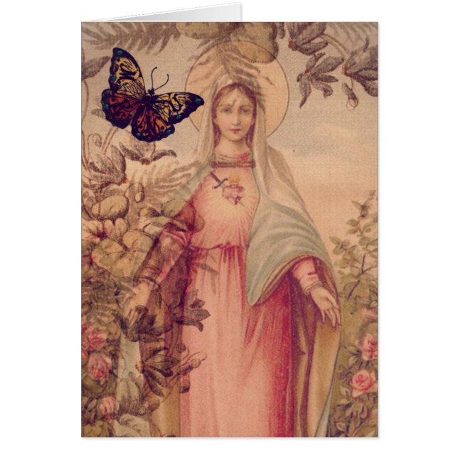 Mary Hälsningskort (Framsidan)