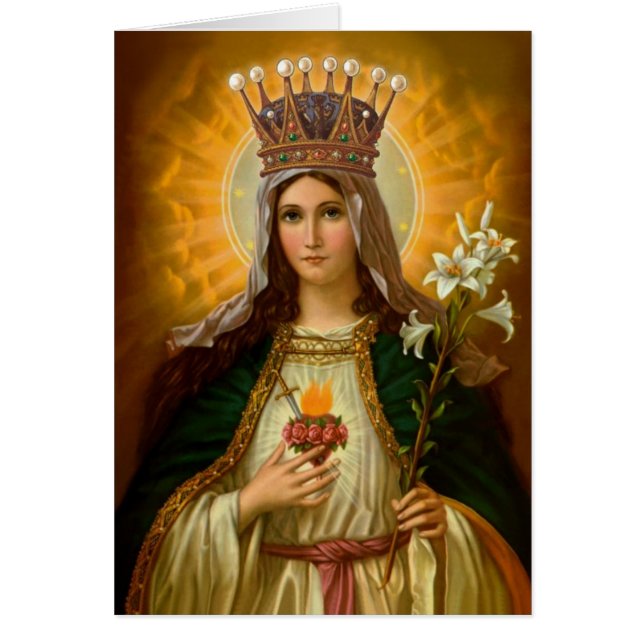 Mary Hälsningskort (Framsidan)