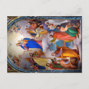 Mary, hjälp till kristna vykort