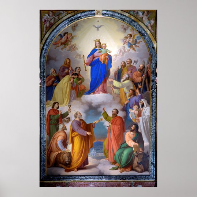 Mary, hjälpen till kristna Poster (Framsidan)
