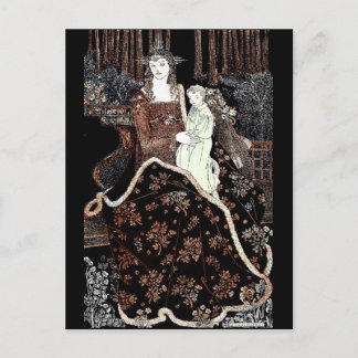 Mary Holding Baby Jesus Vykort