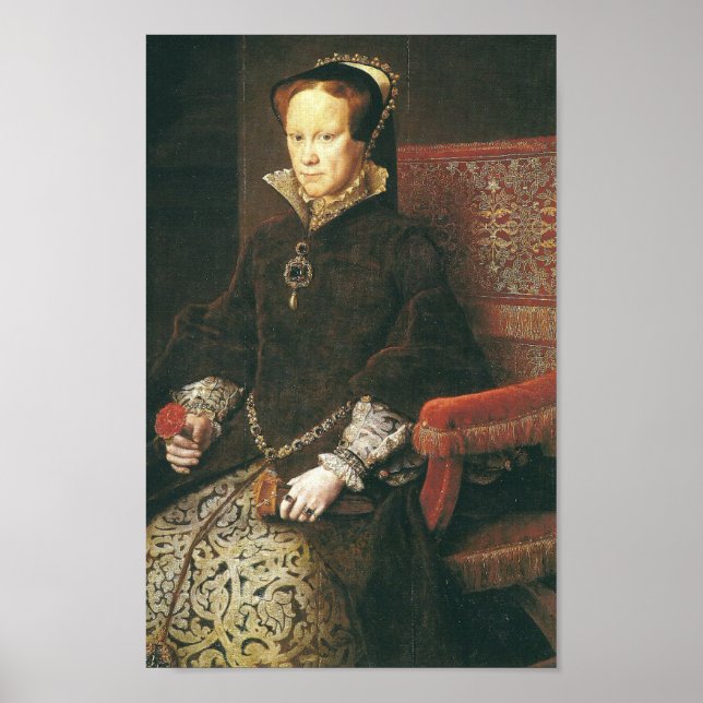 Mary I of England "Bloody Mary" Poster (Framsidan)