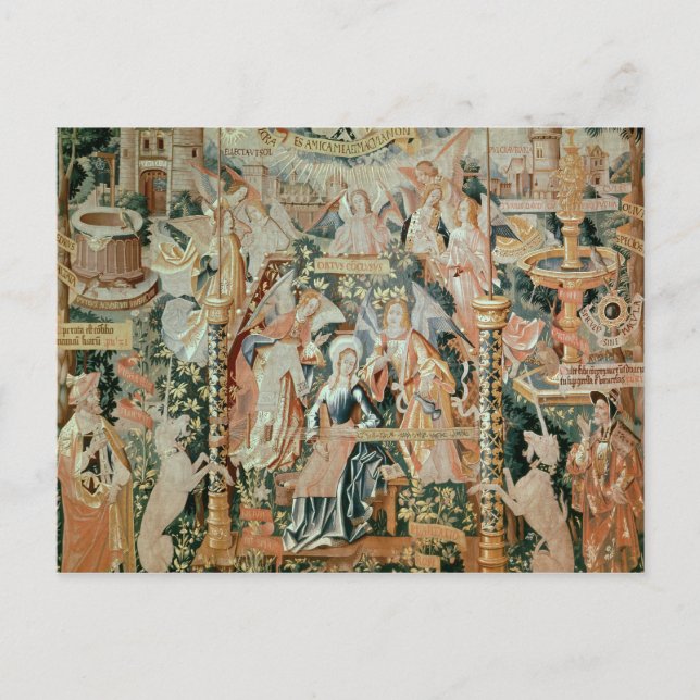 Mary i Temple, Scenes från Livet of the Vykort (Framsida)