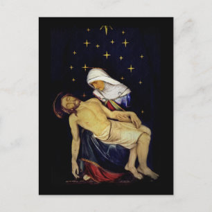 Mary innehav Jesus Vykort