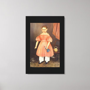 Mary Jane Smith', Joseph Whiting_Porträtt Canvastryck