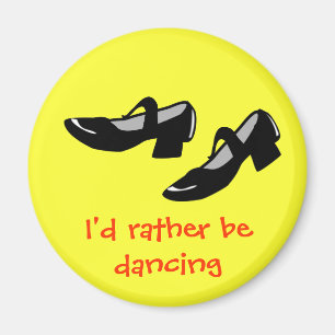 Mary Janes Dance Shoes Id ska snarare dansa Magnet