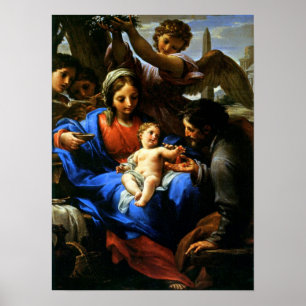 Mary, Jesus & Joseph - flyg till egyptenaffischen Poster