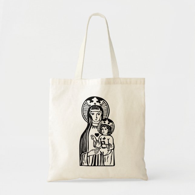 Mary & Jesus Tygkasse (Framsidan)