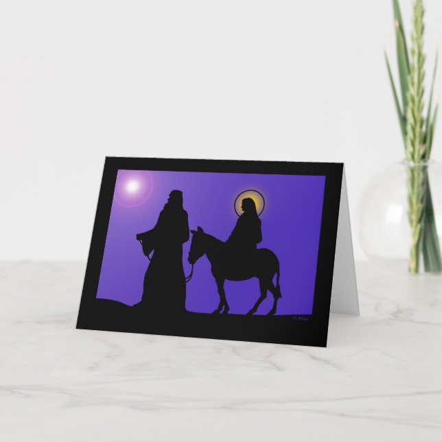 Mary & Joseph Helgkort (Framsida)