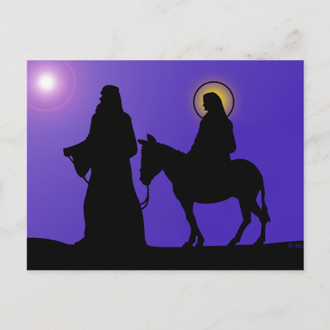 Mary & Joseph Vykort (Framsida)