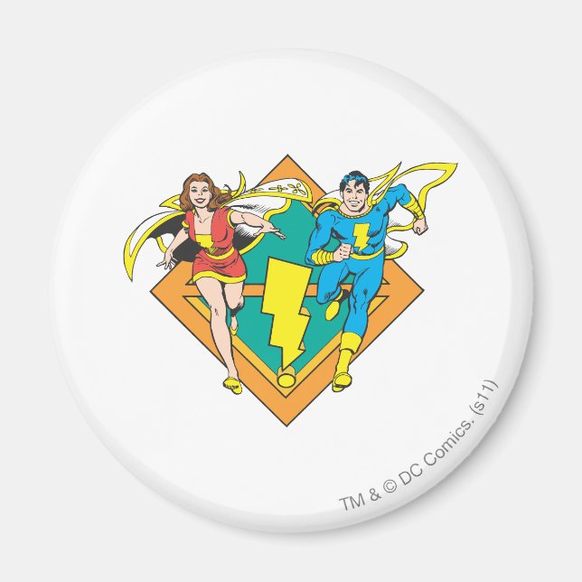 Mary & Junior Springa Magnet (Framsidan)