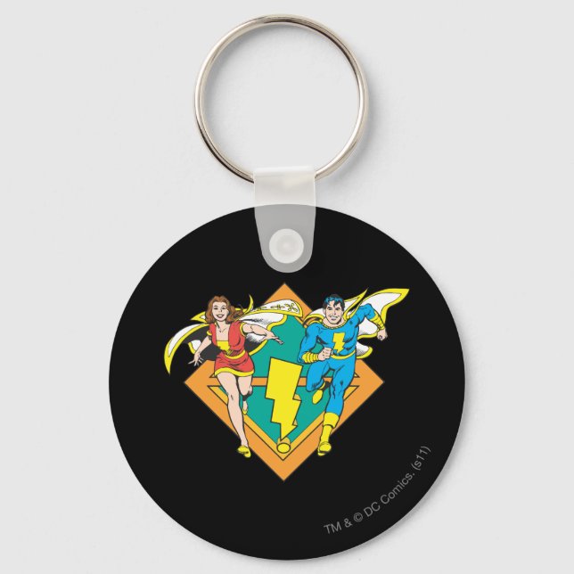 Mary & Junior Springa Nyckelring (Framsida)