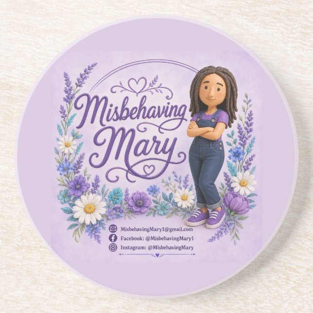 Mary Kusel Coaster Underlägg (Framsidan)