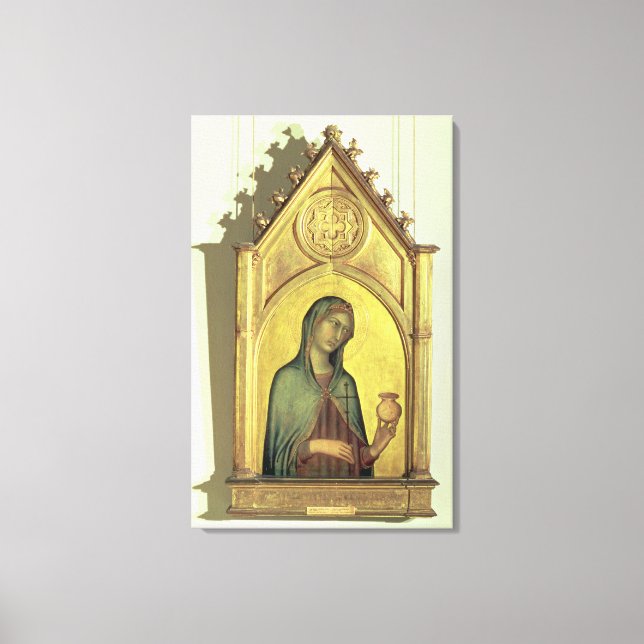Mary Magdalen, c.1320 Canvastryck (Framsida)