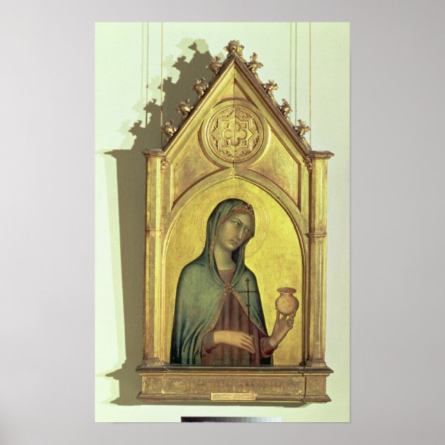Mary Magdalen, c.1320 Poster (Framsidan)
