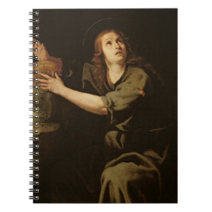Mary Magdalene Anteckningsbok Med Spiral