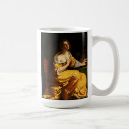 Mary Magdalene av Artemisia Gentileschi Kaffemugg