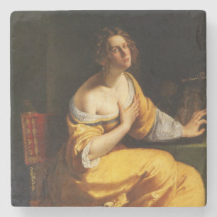 Mary Magdalene (av Artemisia Gentileschi) Stenunderlägg