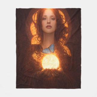 Mary Magdalene Fläskpälsfilt Fleecefilt