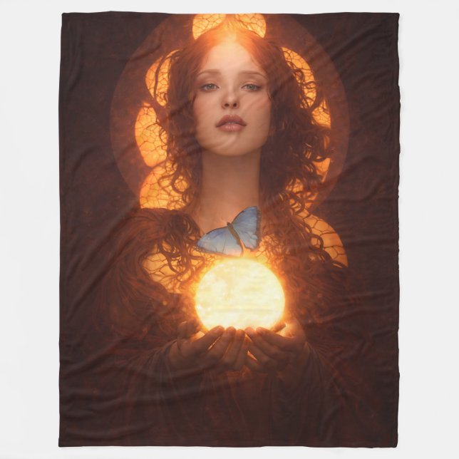 Mary Magdalene Fleece Blanket (Framsidan)