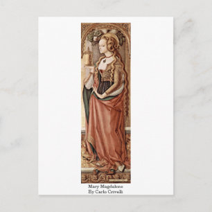 Mary Magdalene. från Carlo Crivelli Vykort