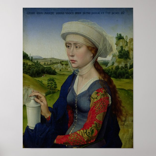 Mary Magdalene, från högernas handpanel Poster (Framsidan)