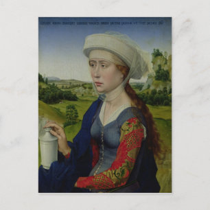 Mary Magdalene, från högernas handpanel Vykort