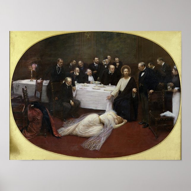 Mary Magdalene i Pharisees hus Poster (Framsidan)