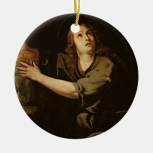 Mary Magdalene Julgransprydnad Keramik