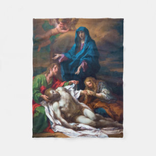 Mary Magdalene och Jesus Fleecefilt