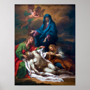 Mary Magdalene och Jesus Poster