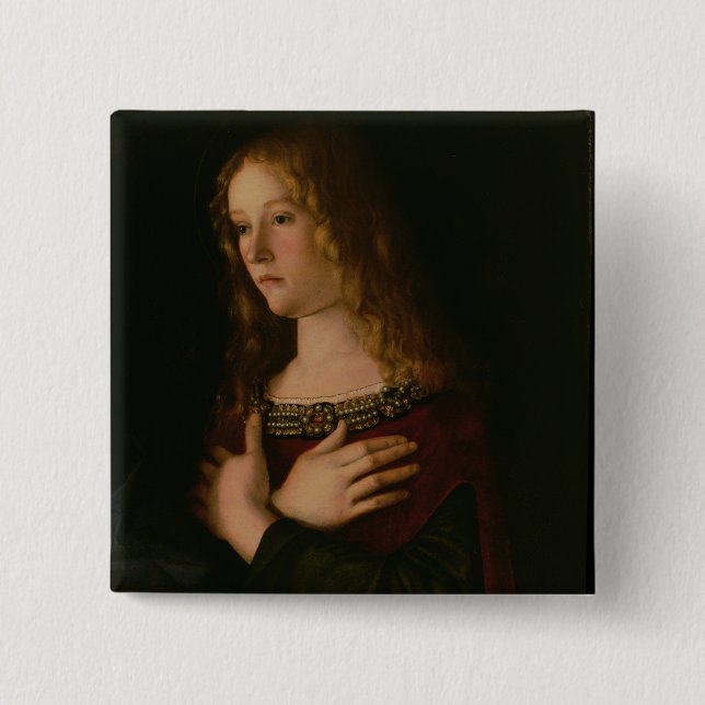 Mary Magdalene, specificerar från oskulden och Knapp (Framsida)