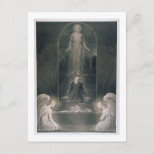 Mary Magdalene vid Sepulcher, 1805 (w/c och p Vykort
