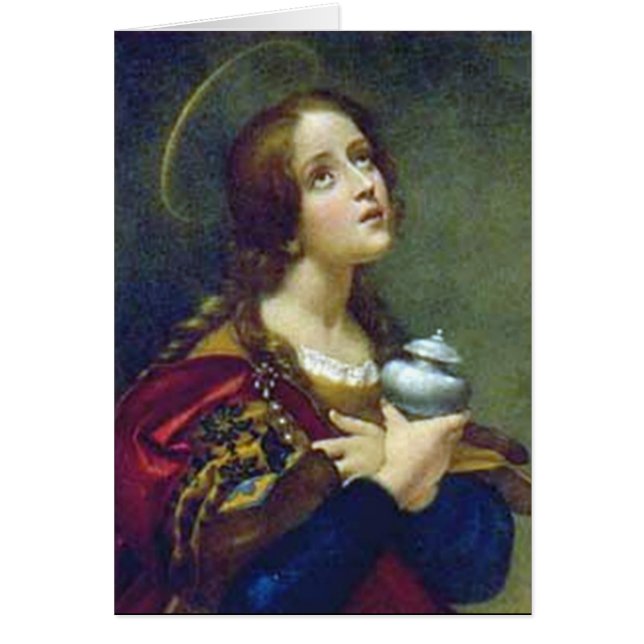 MARY MAGDELENE HÄLSNINGSKORT (Framsidan)