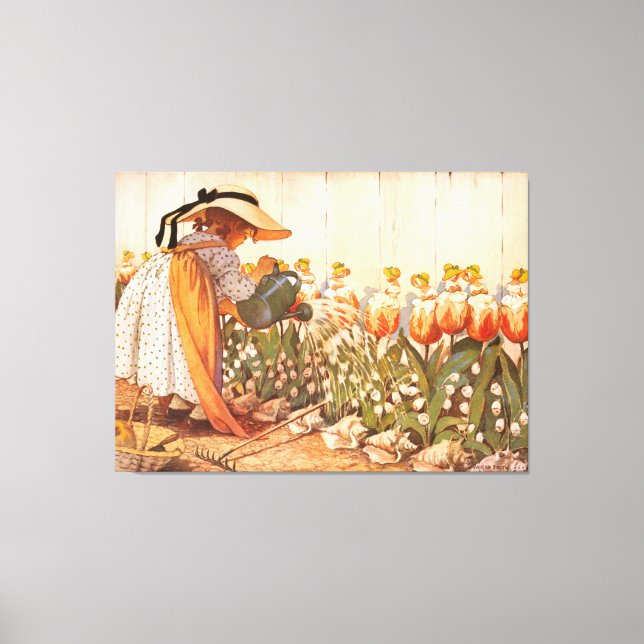 Mary, Mary ganska kontrarell! Skriv Canvastryck (Framsida)