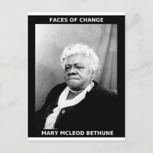 Mary McLeod Bethune Vykort