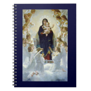 Mary med Änglar - Regina Angelorum Anteckningsbok