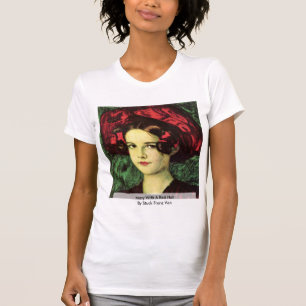 Mary med en röd hatt av Franz Von Tee Shirt